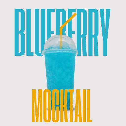 Blueberry Bliss Mocktail